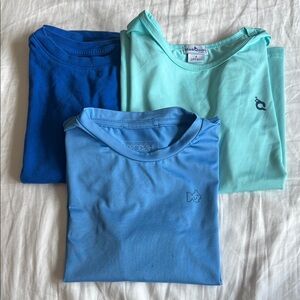 Boys Blue and Teal T-Shirts Set